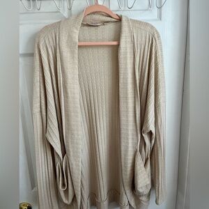 Plus Size Long Cardigan